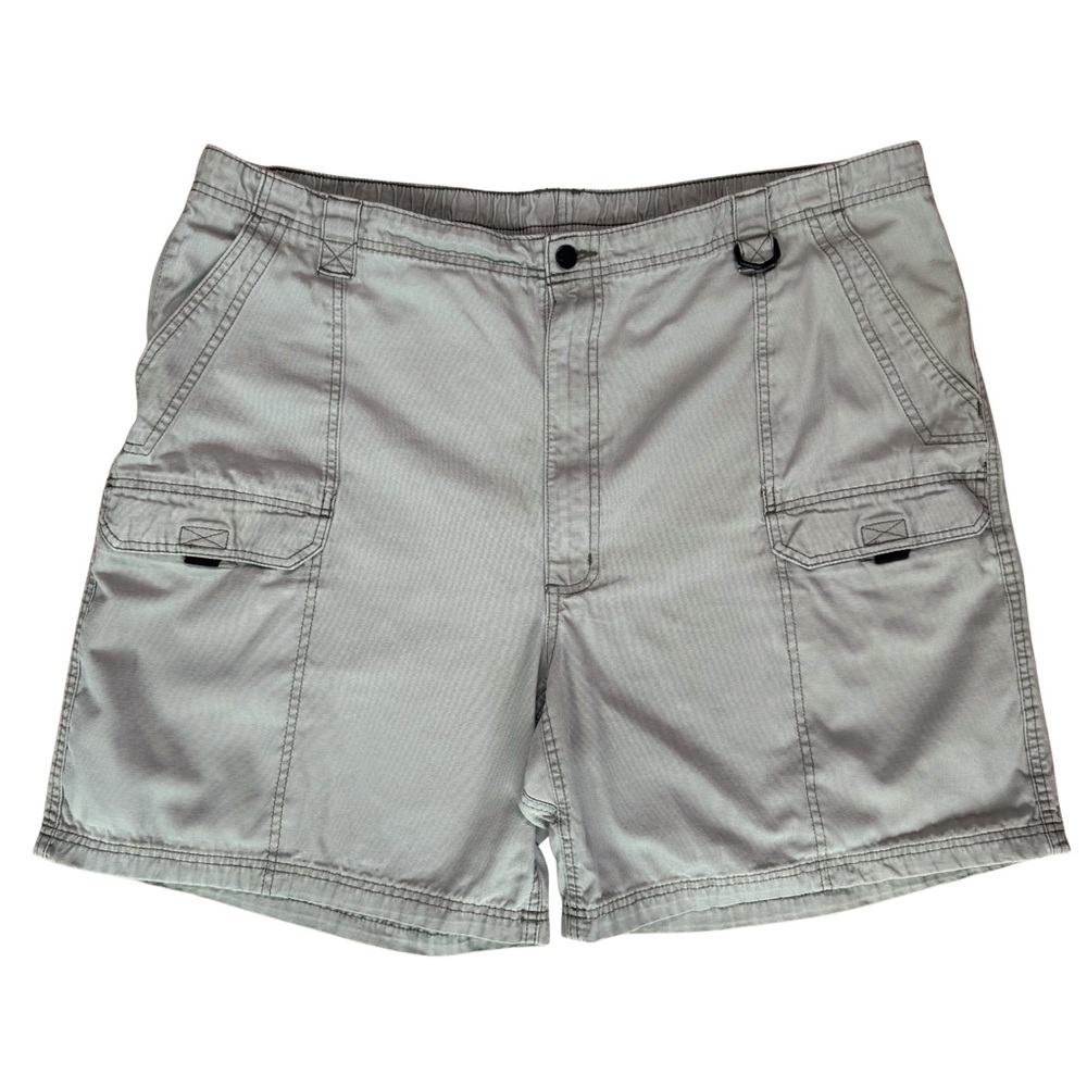 Wrangler Gray/Khaki Cargo Shorts
